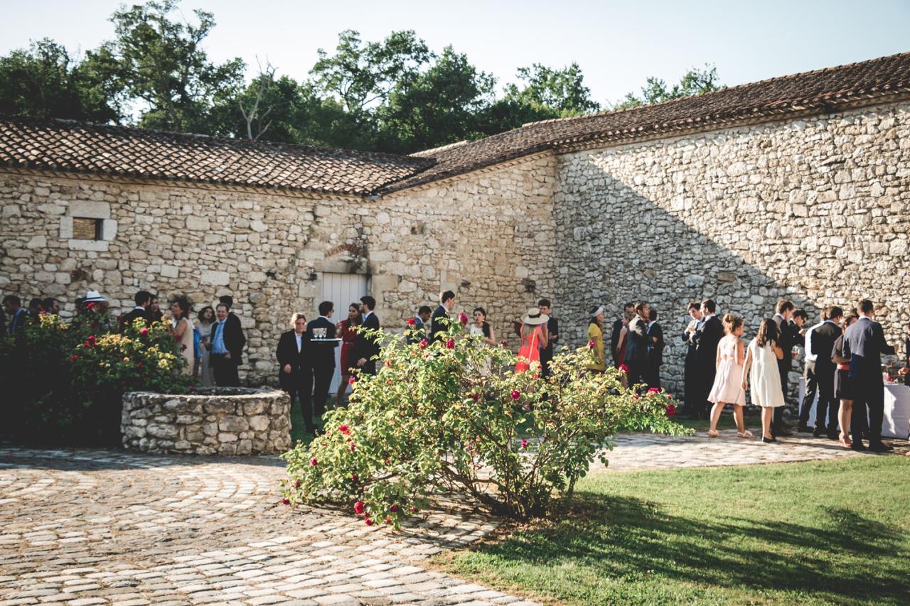Cour intérieure du Château Couronneau