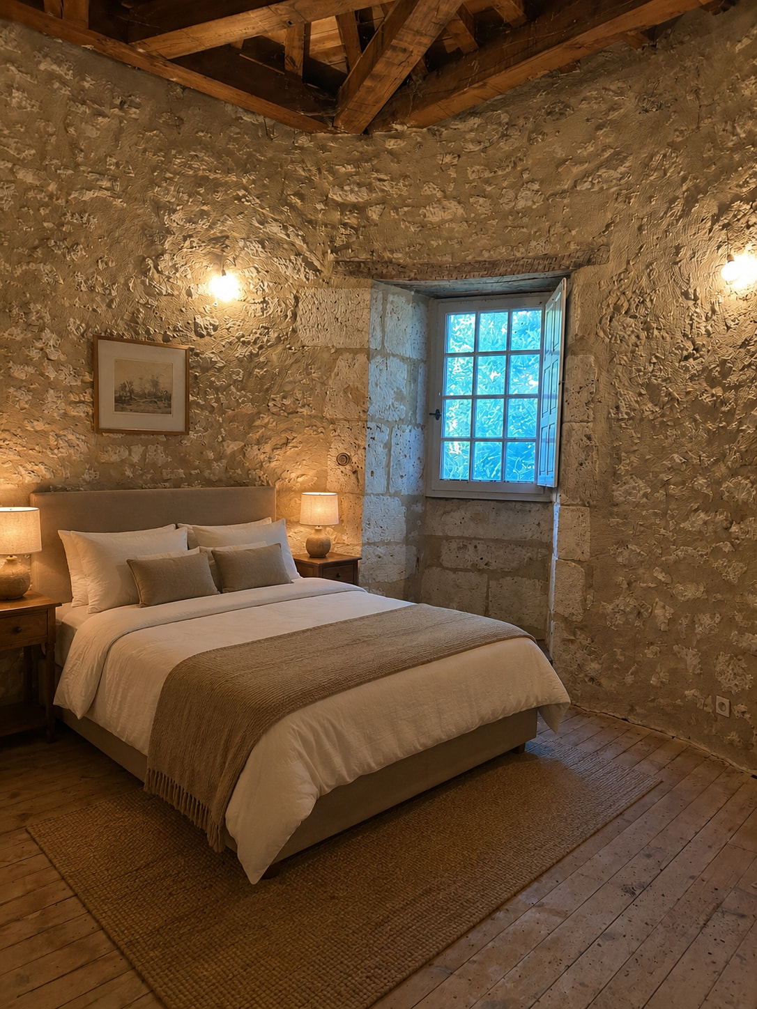 Chambres d'appoint au Château Couronneau